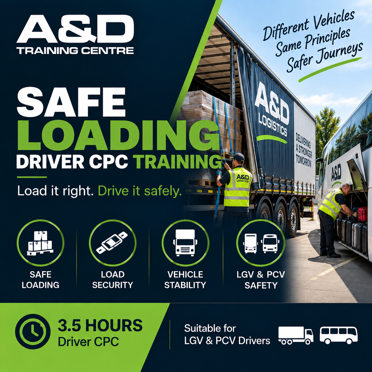 Drivers CPC - Safe Loading - 3.5 Hours