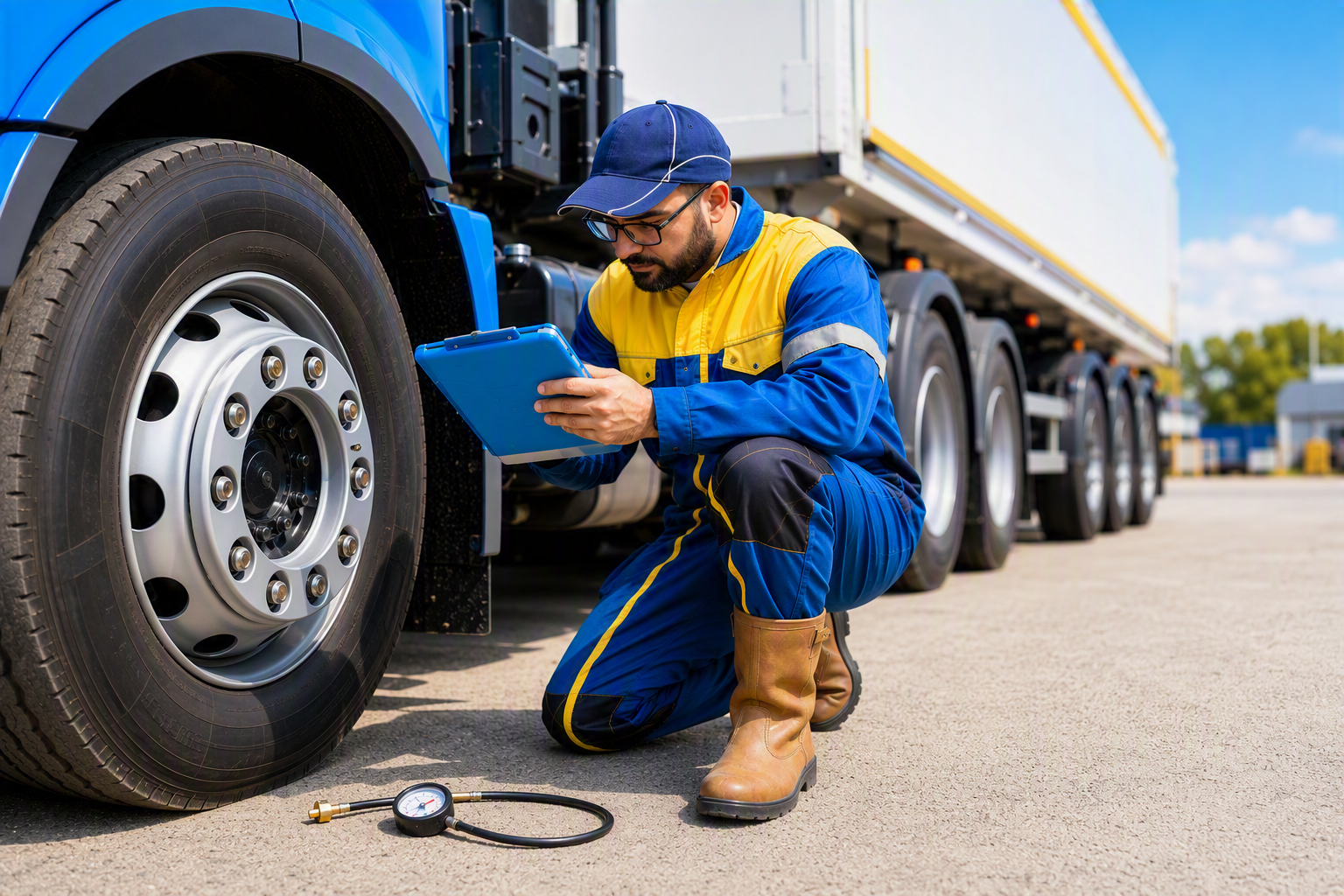 Truck Tyre Fitting (105T)