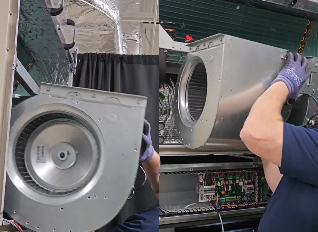 Indoor Blower Motor Replacement 