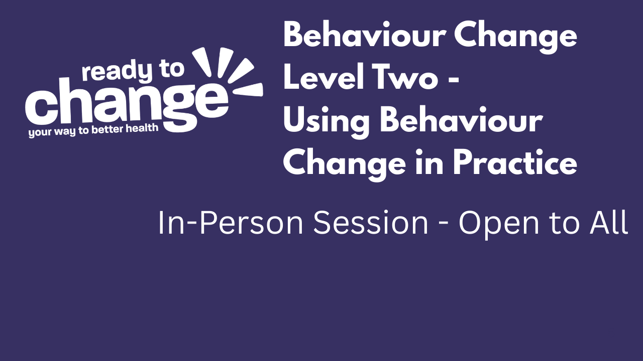 Norfolk Behaviour Change Level 2 In-Person Training