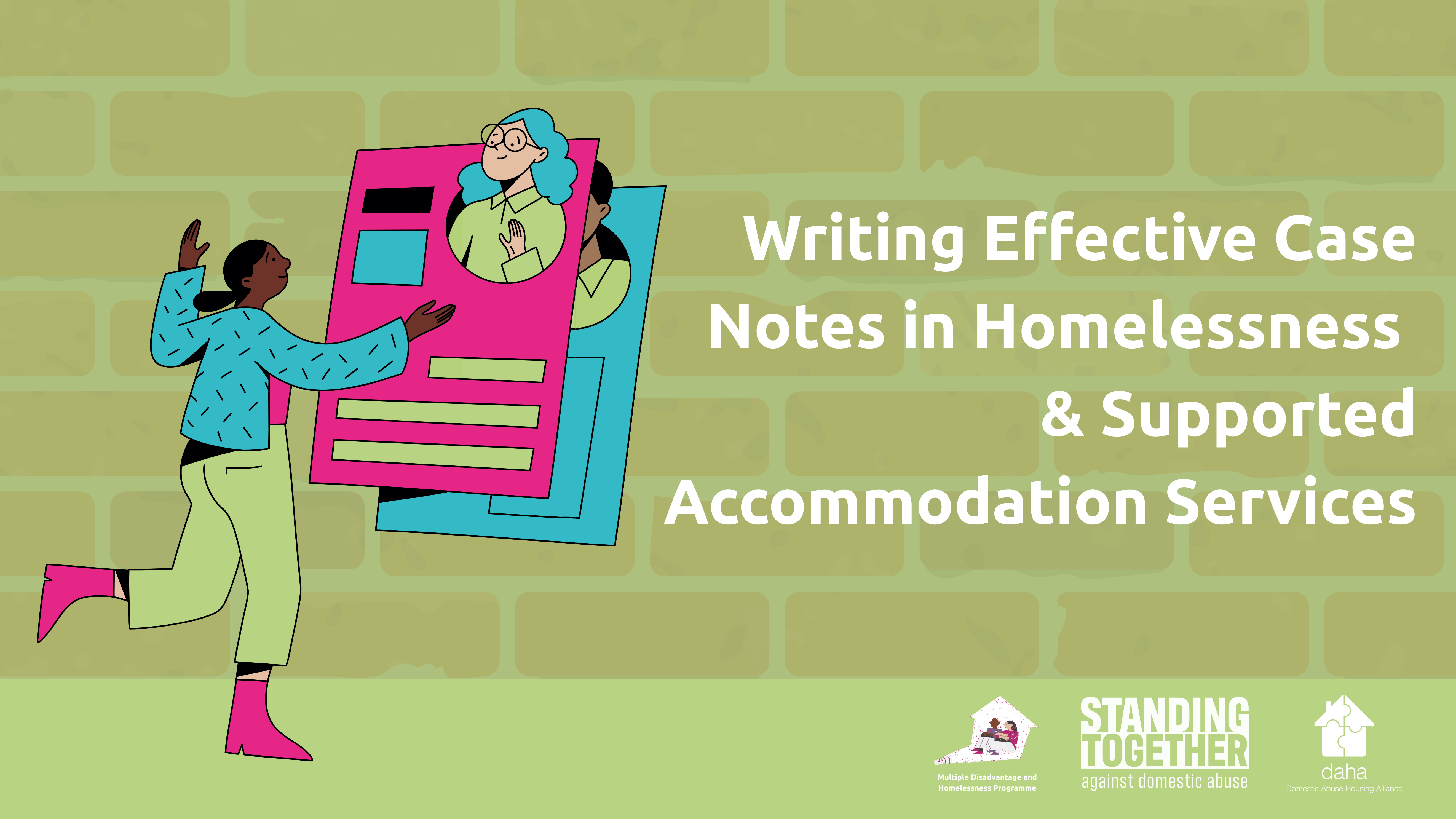 Writing Effective Case Notes in Homelessness & Supported Accommodation Services