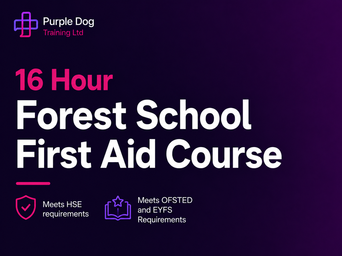 2 Day Forest School First Aid
