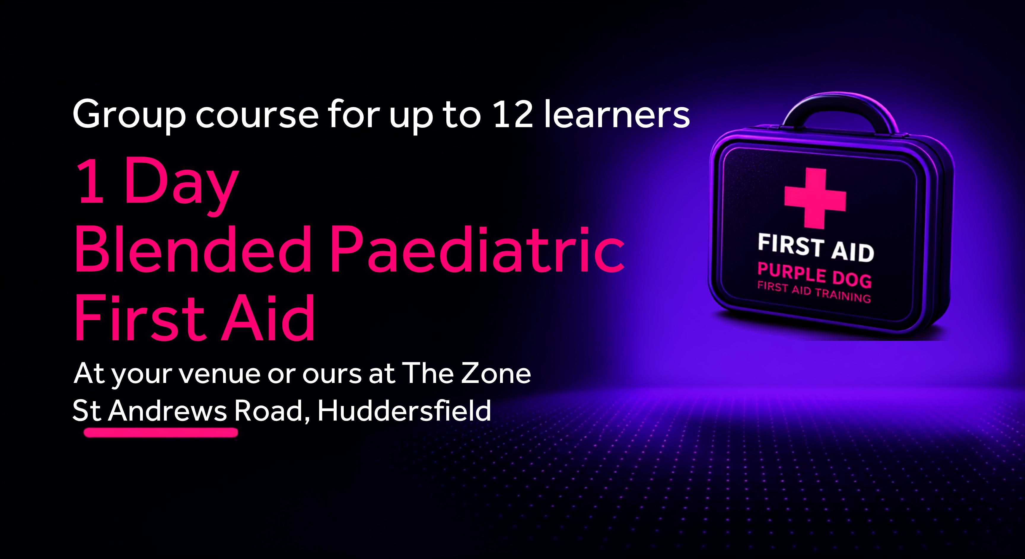 Group Course 1 Day Blended Paediatric First Aid Course