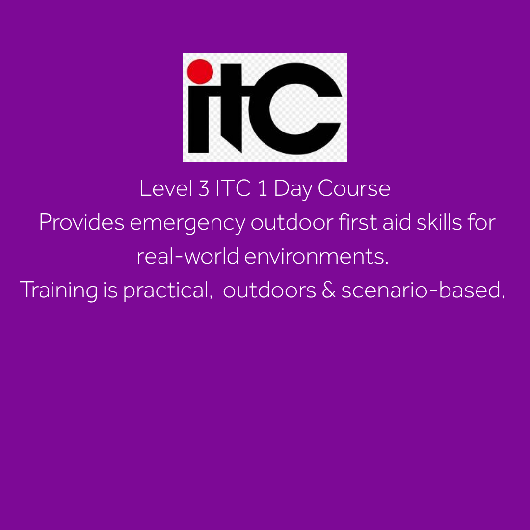 Group Course ITC 1 Day ITC Outdoor First Aid (Emergency Action) 