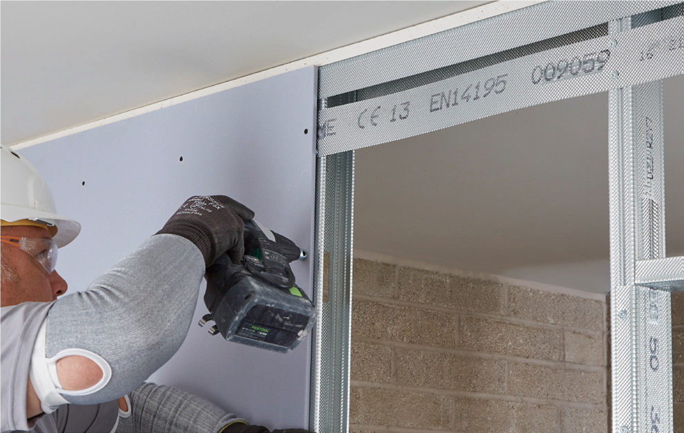 Introduction to drylining fixing (Partitions & Suspended Ceilings)