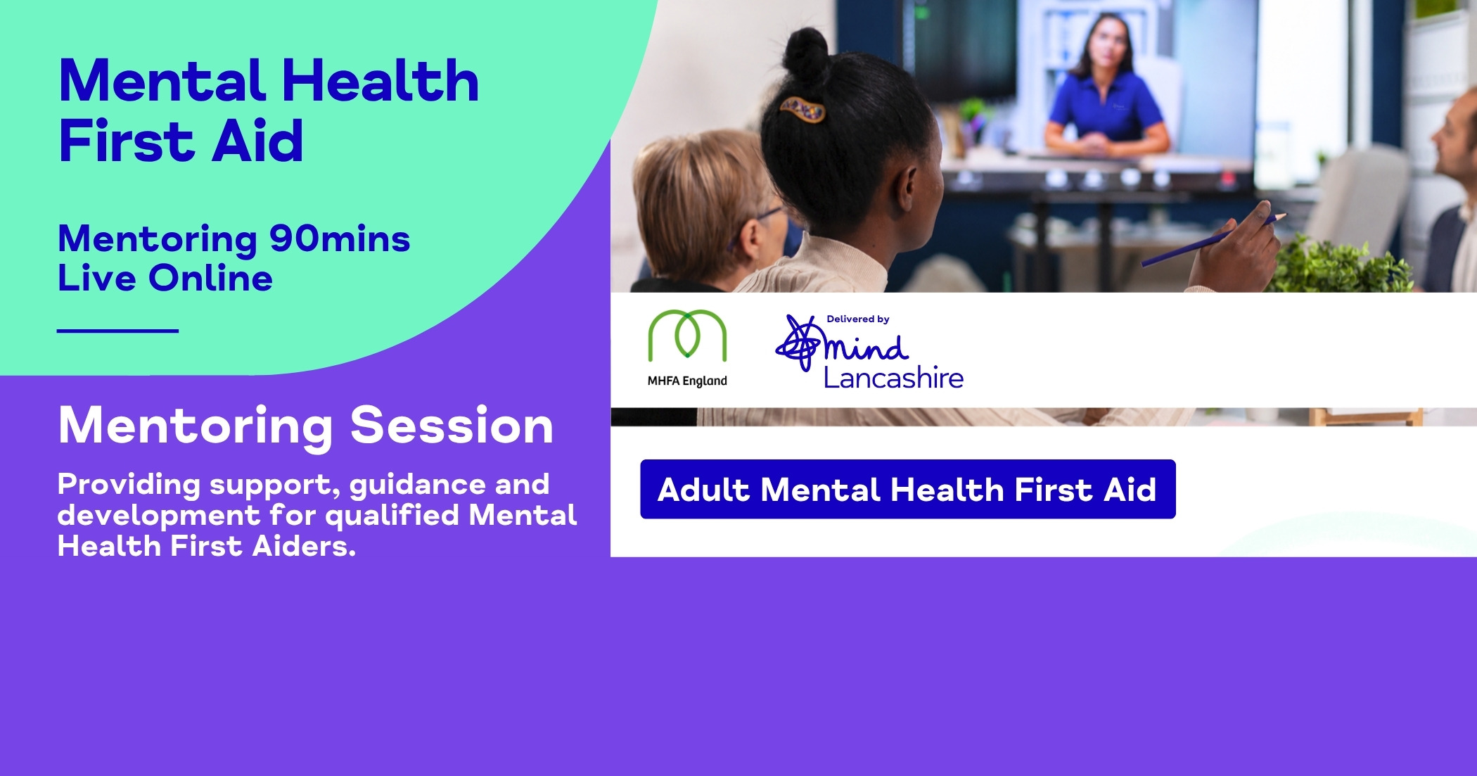 Mental Health First Aid: Mentoring Session (Virtual)