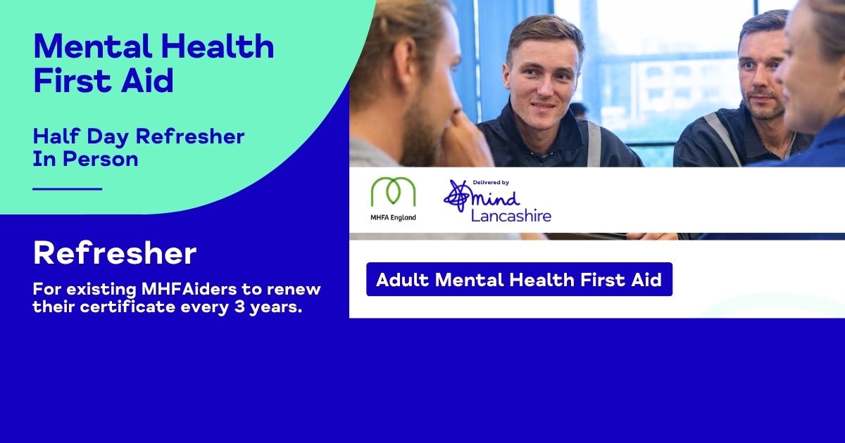 Adult Mental Health First Aid Refresher (Venue)