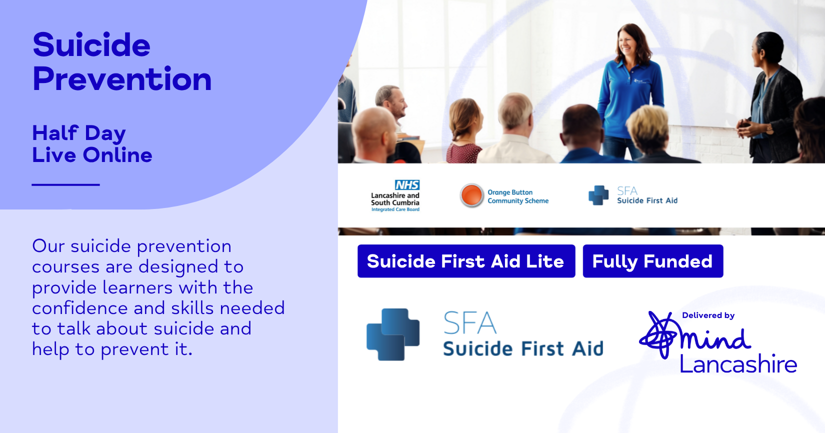Suicide First Aid Lite (Virtual)