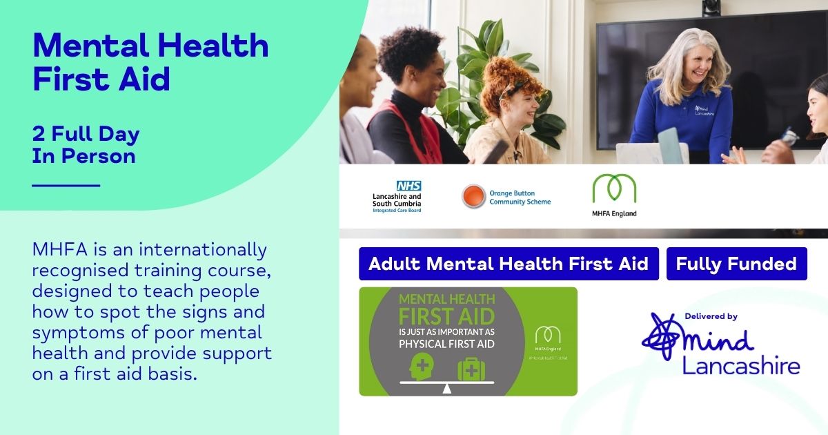 Adult Mental Health First Aid (Venue)