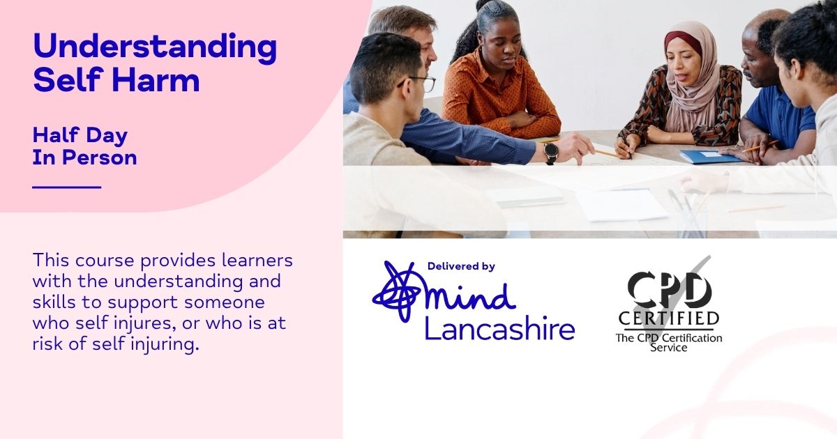 Understanding Self Harm (Venue)