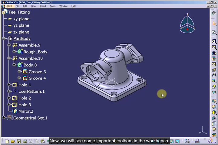 CATIA V5 Basiskurs 1 (Fundamentals) 