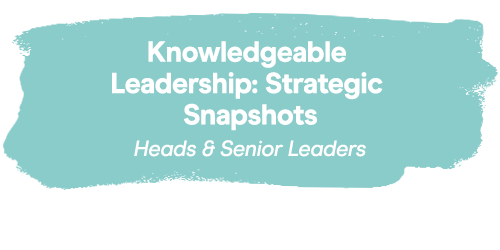Knowledgeable Leadership: Strategic Snapshots