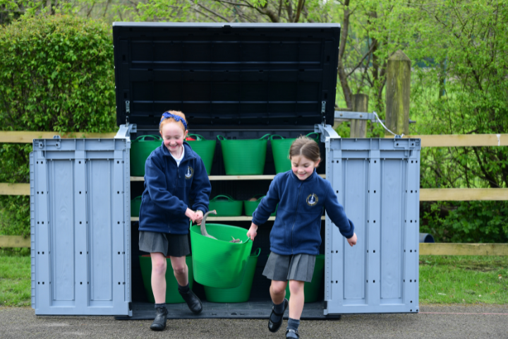 Guided Learning Walk Exploring Outdoor Provision